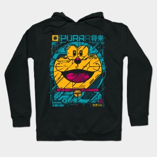 Cyber Purrr - Dorae Hoodie